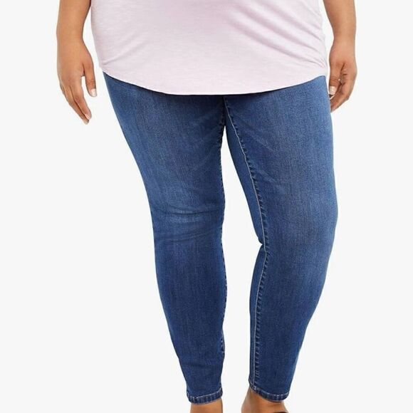 Jessica Simpson Maternity, Full Length Secret Fit Belly Skinny Leg Jegging Small - Picture 5 of 16